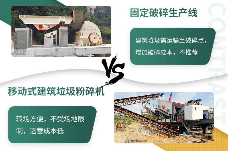 相對(duì)于建筑垃圾來講，移動(dòng)式更勝一籌